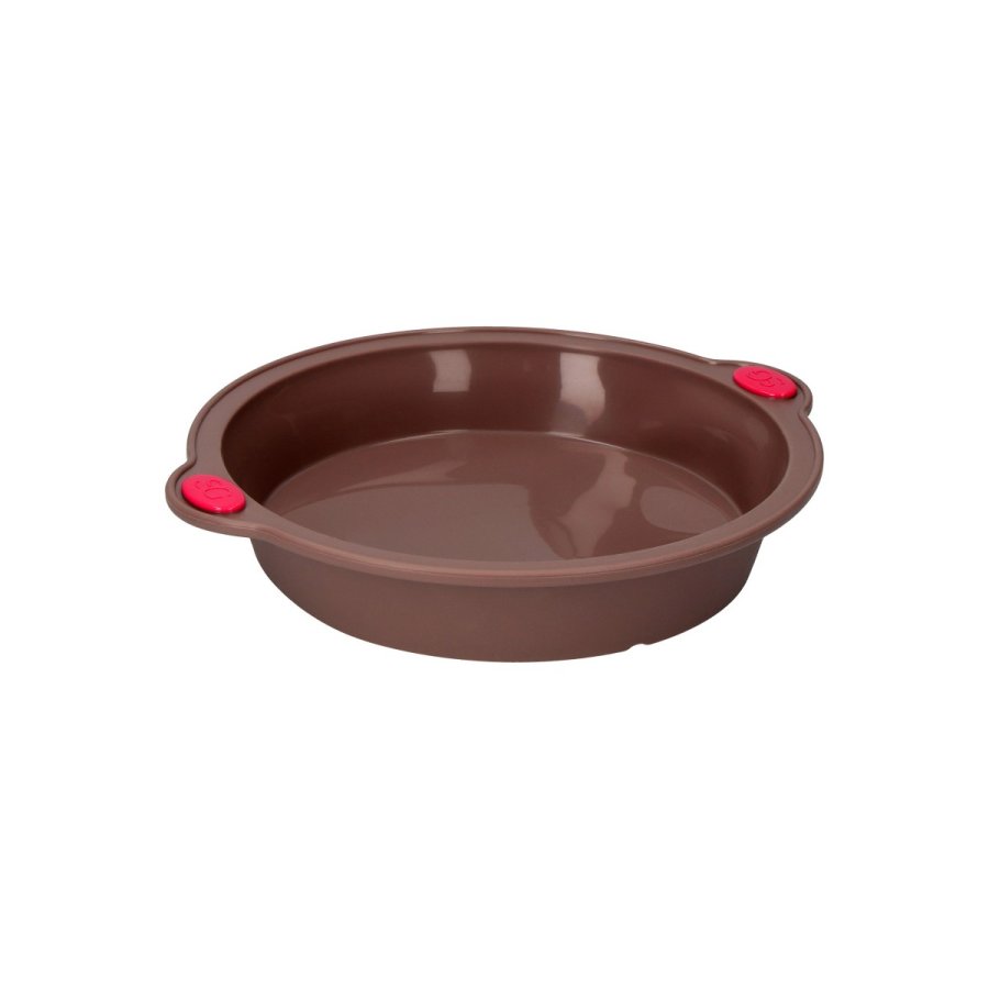 Silikoneform med hank Secret de Gourmet Brun Silikone 24 cm #5