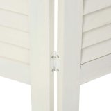 Sammenfoldelig skrm Atmosphera Hvid Paulonia tr (170 x 119 cm) #2