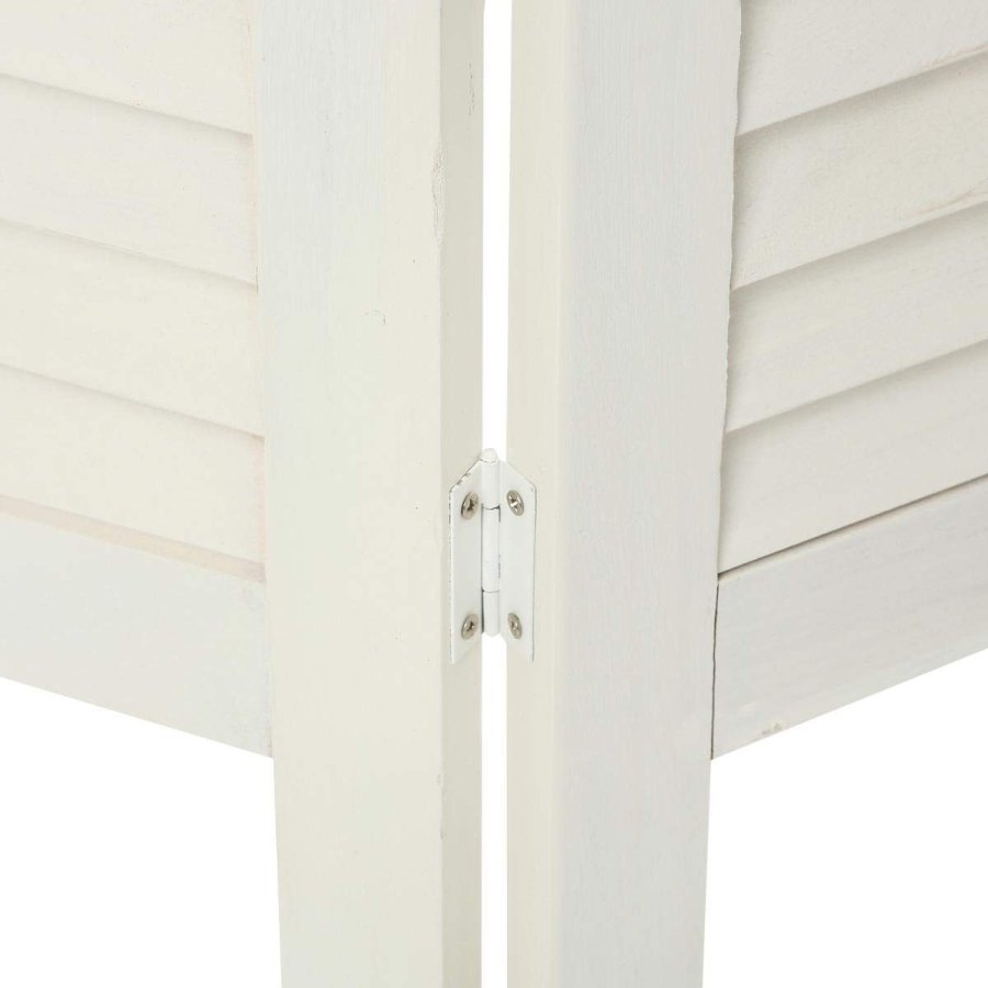 Sammenfoldelig skrm Atmosphera Hvid Paulonia tr (170 x 119 cm) #2