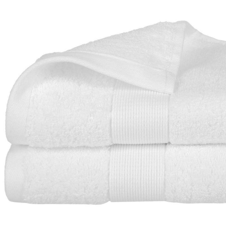 badelagen Atmosphera Bomuld Hvid 450 g/m (50 x 90 cm) #5