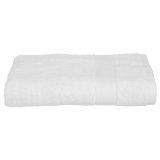 badelagen Atmosphera Bomuld Hvid 450 g/m (70 x 130 cm) #1
