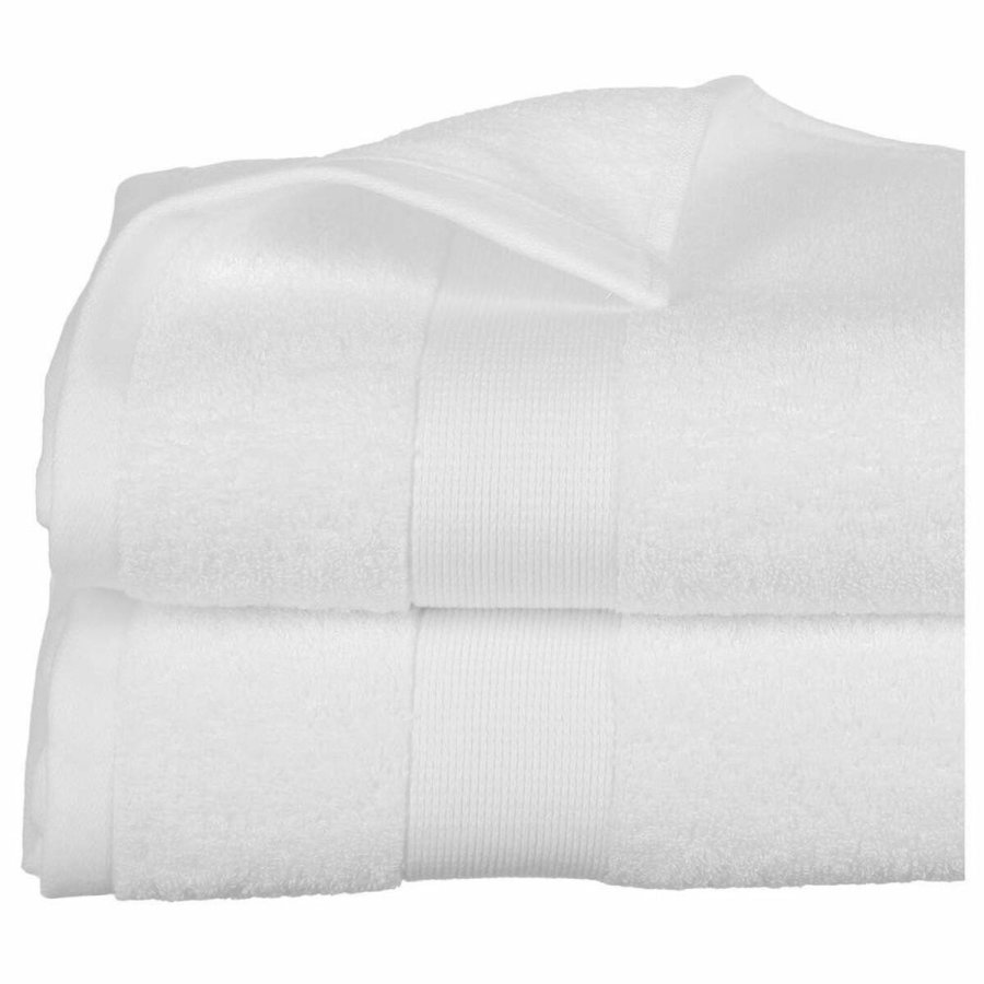 badelagen Atmosphera Bomuld Hvid 450 g/m (100 x 150 cm) #5
