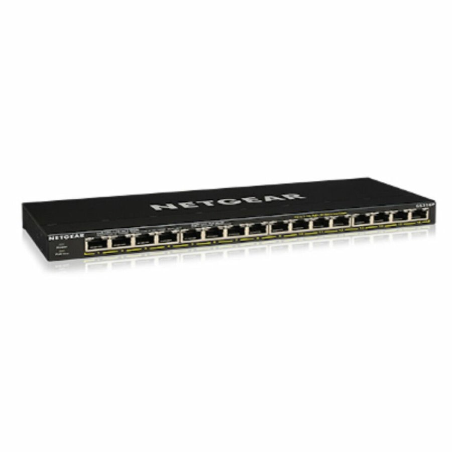 Switch Netgear GS316P-100EUS RJ-45x16 Sort #1
