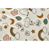 Dynebetrk st TODAY Hvid Enkeltseng 140 x 200 cm Brns 2 Dele #21