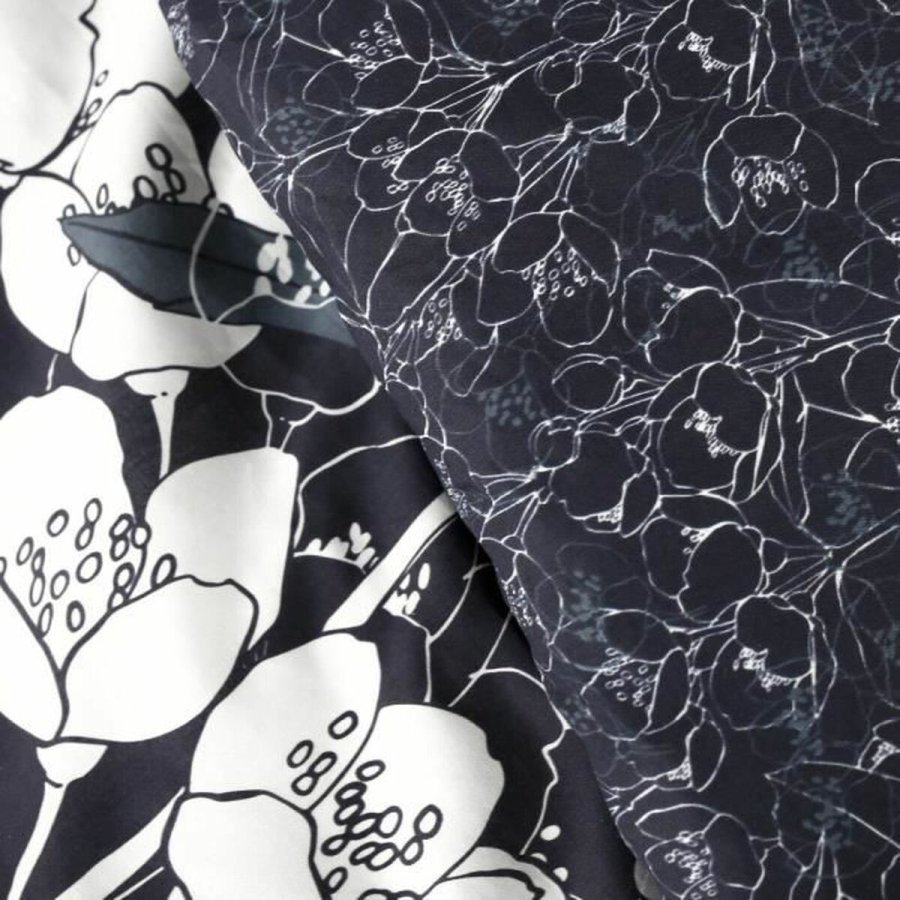 Dynebetrk st TODAY Mawira Marinebl Dobbelt seng 260 x 240 cm Floral #9