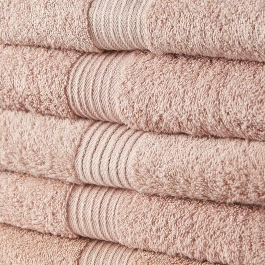 Hndkldest TODAY 100% bomuld 70 x 130 cm Pink (5 enheder) #9