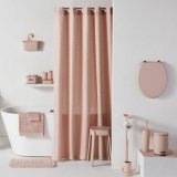 Skridsikker mtte til badekar TODAY HOY - UTILITY Pink 40 x 60 cm PVC #3