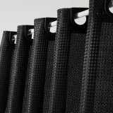 Brusebadsforhng TODAY Sort Polyester 180 x 200 cm (12 enheder) #5