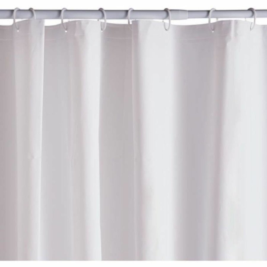 Brusebadsforhng TODAY Hvid PEVA 180 x 200 cm (12 enheder) #1