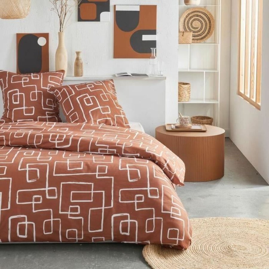 Dynebetrk st TODAY Orange Seng 180/200 2 Dele #1