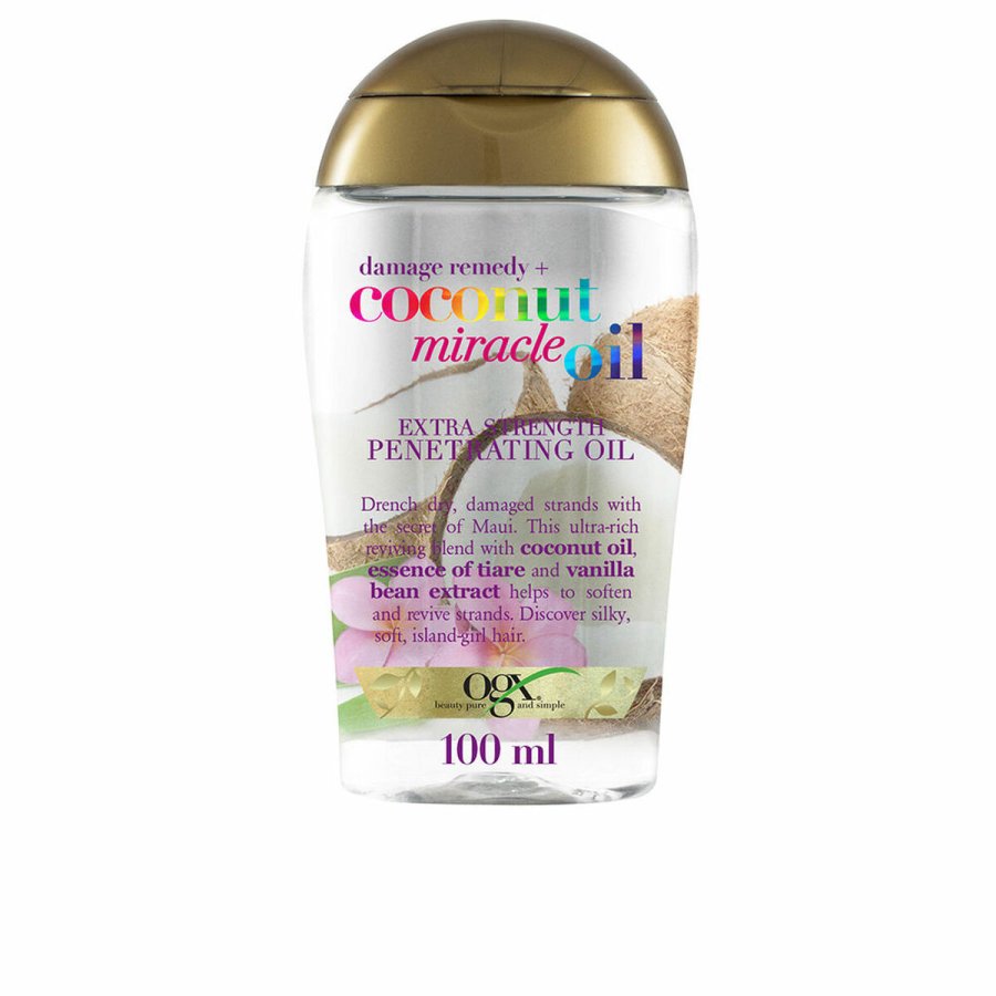 Styrkende hrbehandling OGX COCONUT MIRACLE OIL 100 ml #1