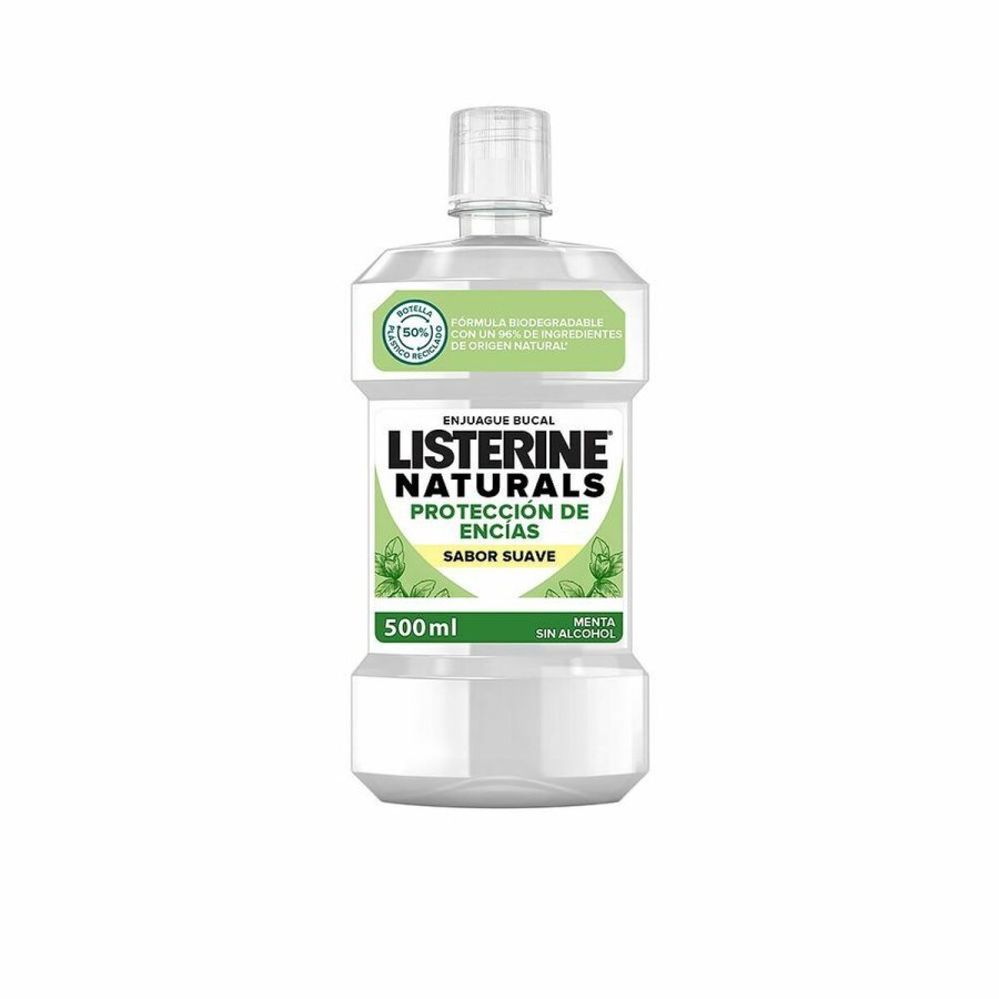 Mundskyllevand Listerine Naturals Sundt tandkd 500 ml #1