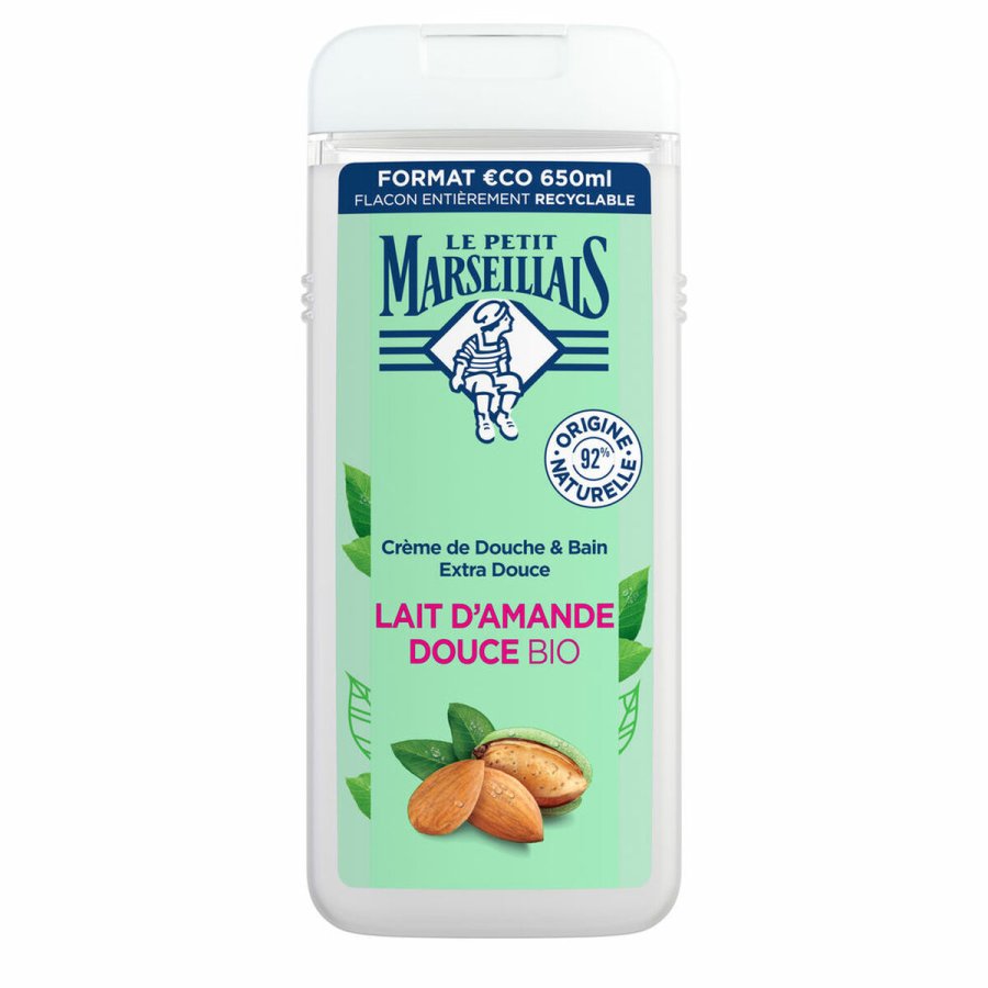 Shower gel Le Petit Marseillais almendras dulces 650 ml #1
