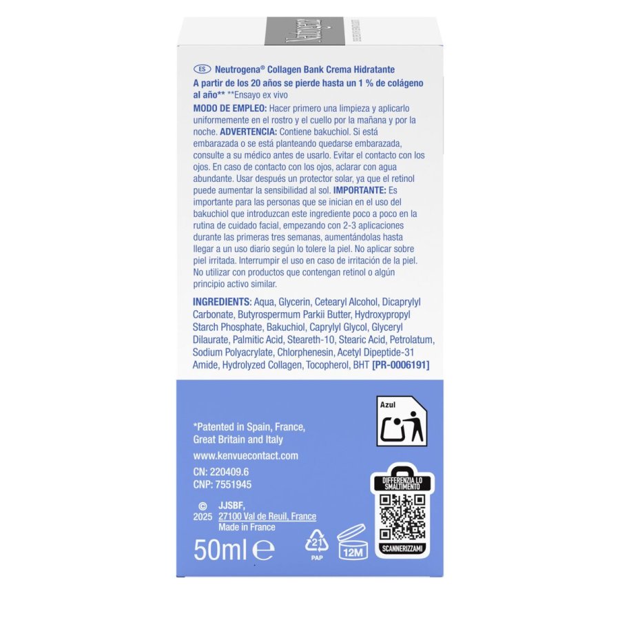 Fugtgivende Fodcreme Neutrogena COLLAGEN BANK #3