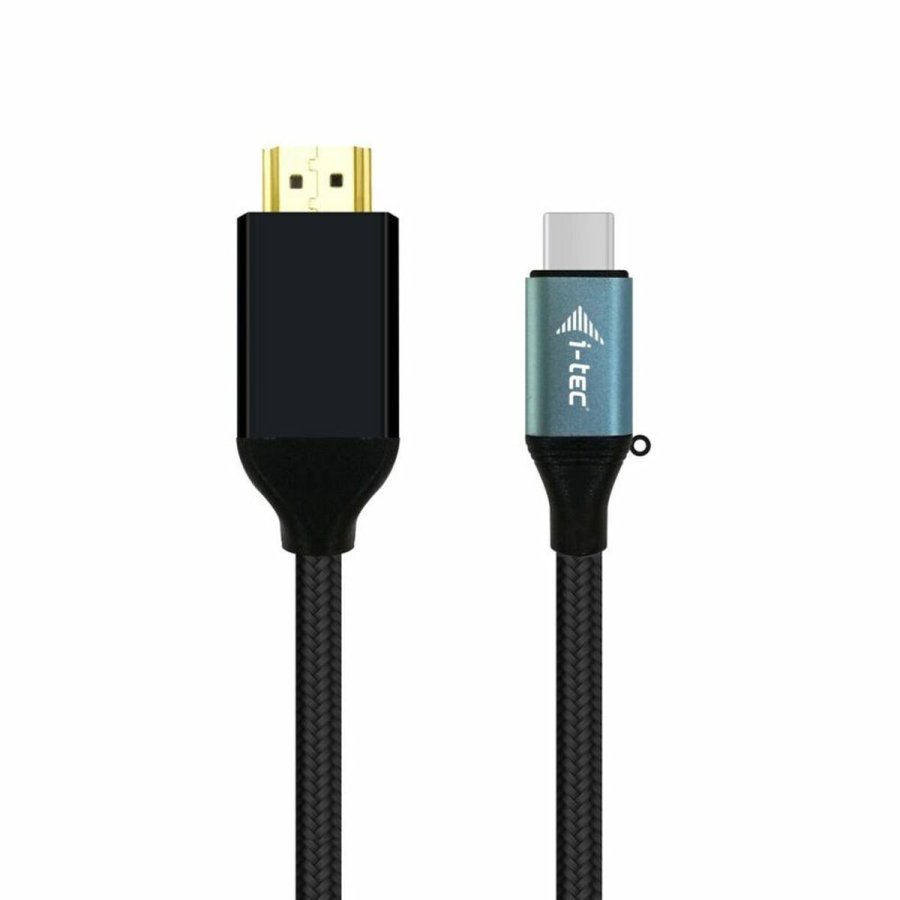 USB-C til HDMI-kabel i-Tec C31CBLHDMI60HZ2M Sort 2 m 4K Ultra HD #1