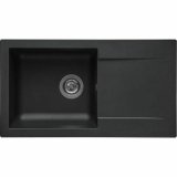 Vask Stradour 78 x 43,5 cm Mat bagp Sort #1