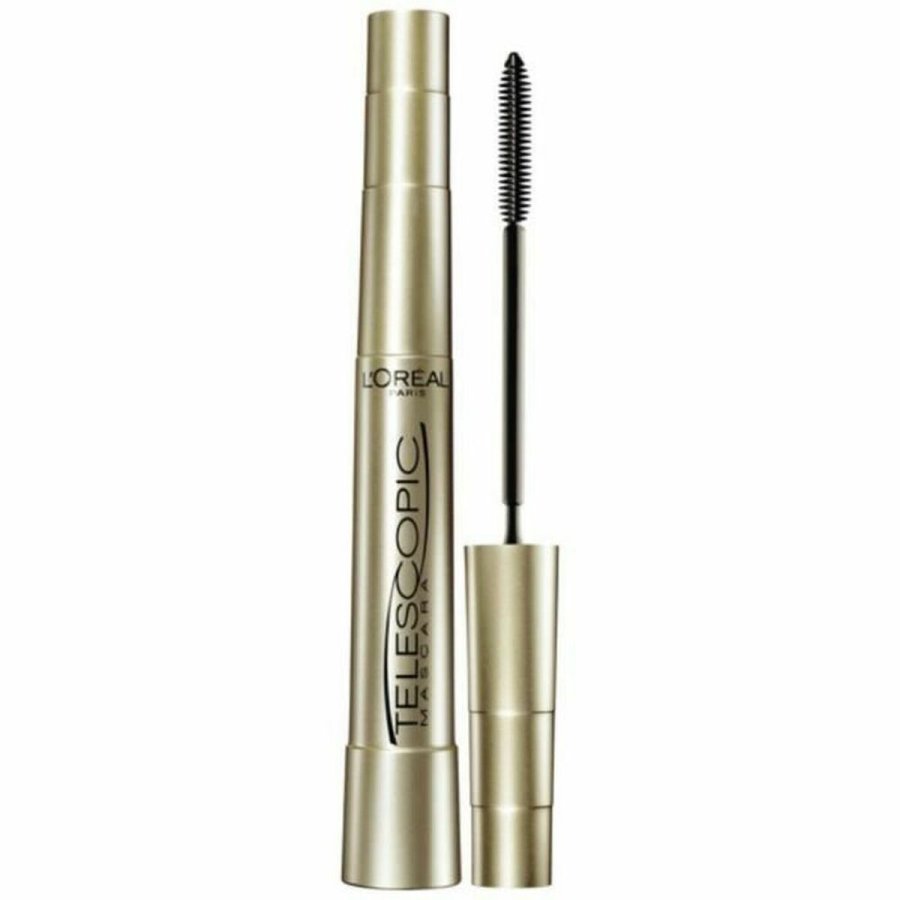 Mascara til jenvipper L'Oreal Make Up False Lash Telescopic Gold Sort 8 ml #1