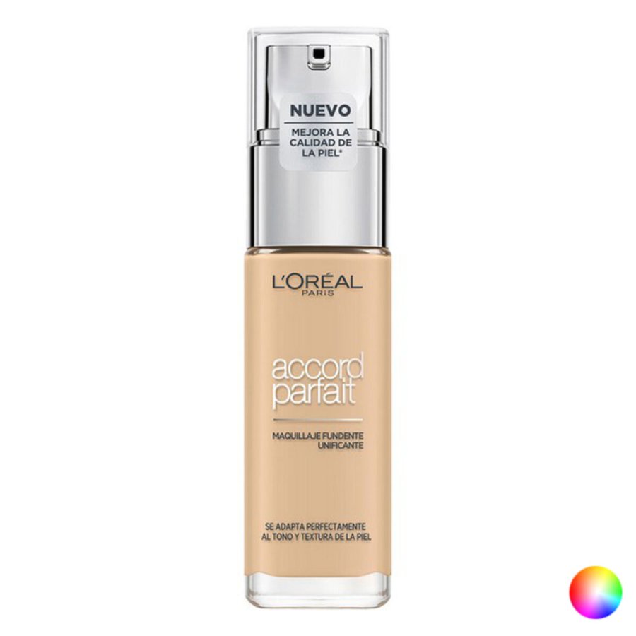 Flydende makeup foundation Accord Parfait L'Oreal Make Up (30 ml) (30 ml) #1