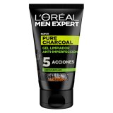 Ansigtsrens i gel-form Pure Charcoal L'Oreal Make Up 107 (100 ml) 100 ml #1
