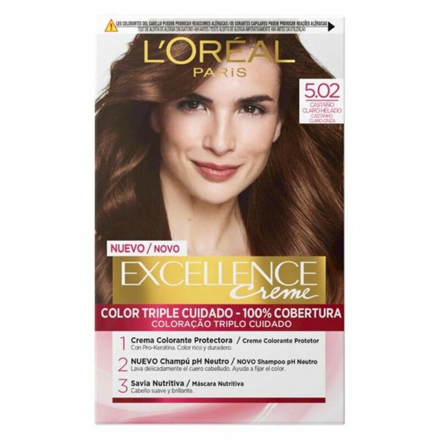 Permanent Farve Excellence 5,02 L'Oreal Make Up AA112500 #1