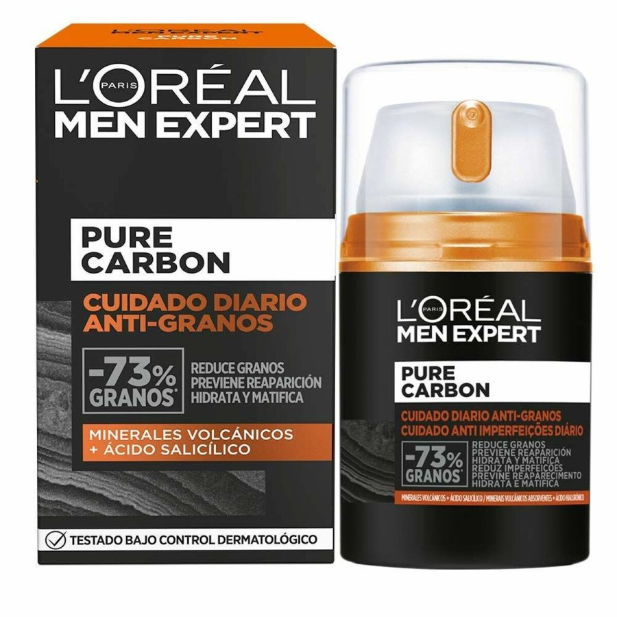 Rensende Creme L'Oreal Make Up AA294900 Fugtgivende Mattende finish Anti-Acne 50 ml #1