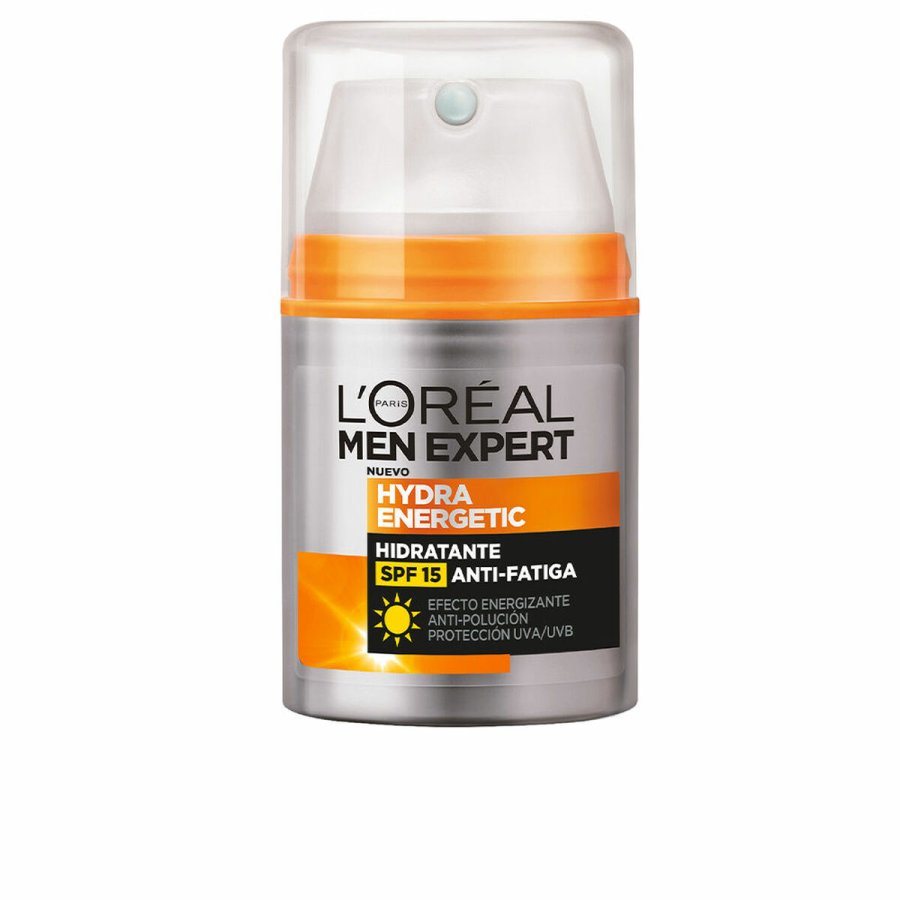 Dagsbehandling mod trthed L'Oreal Make Up Men Expert Hydra Energetic Spf 15 50 ml #1