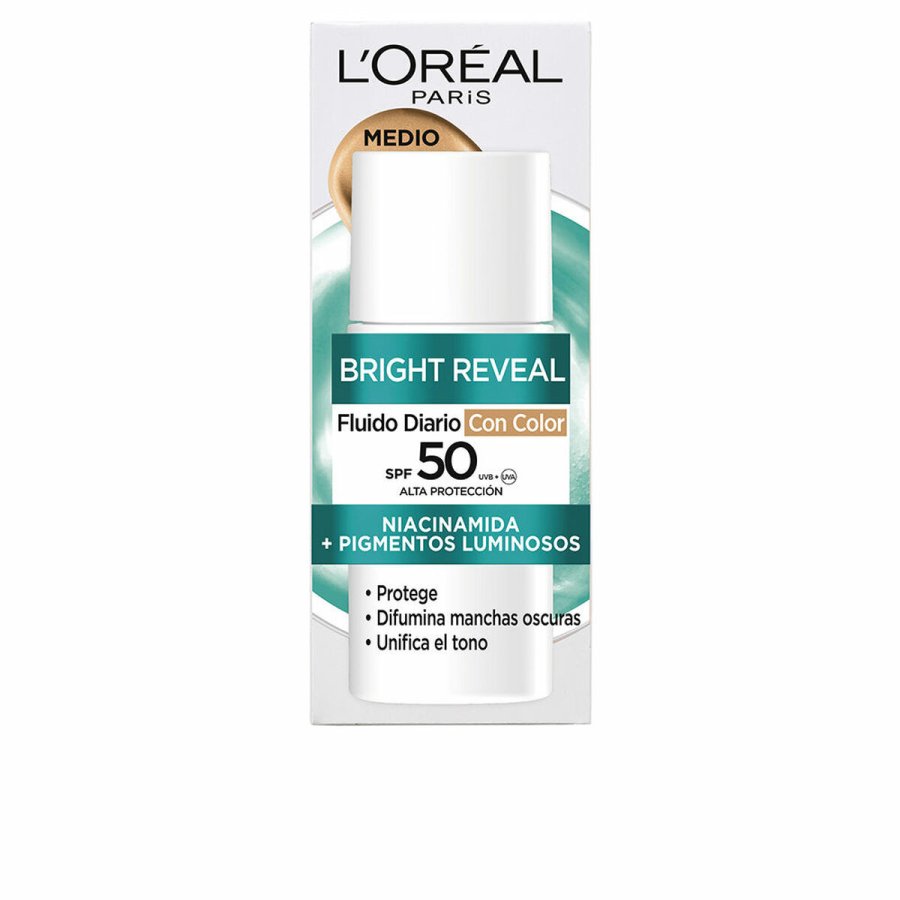 Ansigtscreme L'Oreal Make Up BRIGHT REVEAL NIACINAMIDA Spf 50 50 ml #1