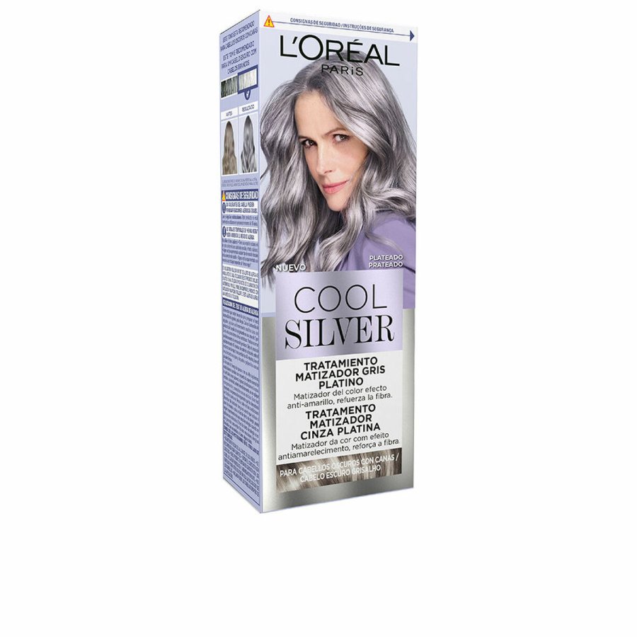 Farvebase L'Oreal Make Up COOL SILVER Slvfarvet (1 enheder) #1