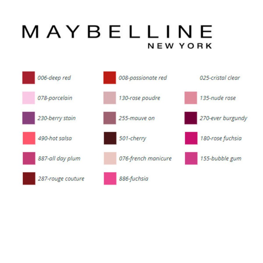 neglelak Forever Strong Maybelline #3