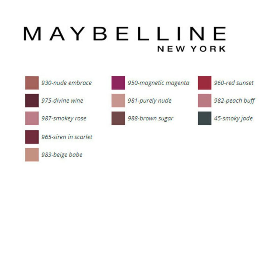 Lbestift Color Sensational Mattes Maybelline #7