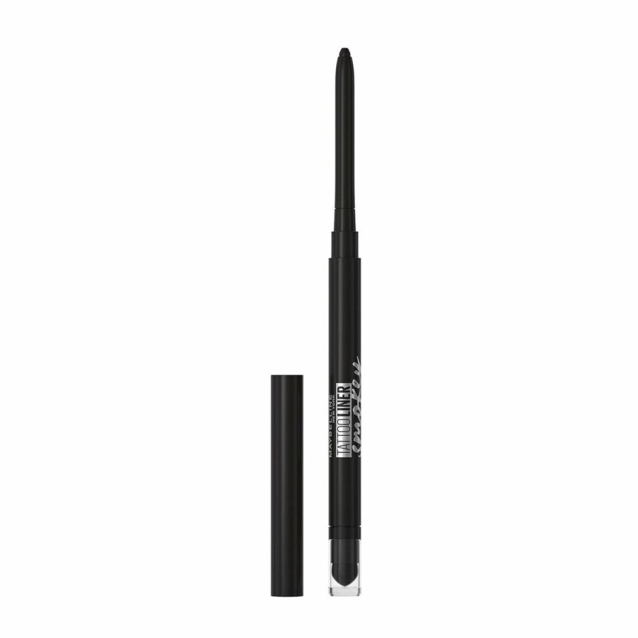 2 i 1 lbeblyant og eyeliner Tattoo Smokey Black Maybelline #2