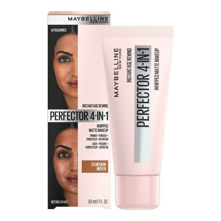 Dkcreme til Ansigtet Maybelline Instant Anti-Age Perfector Medium 4-i-1 (30 ml) #1
