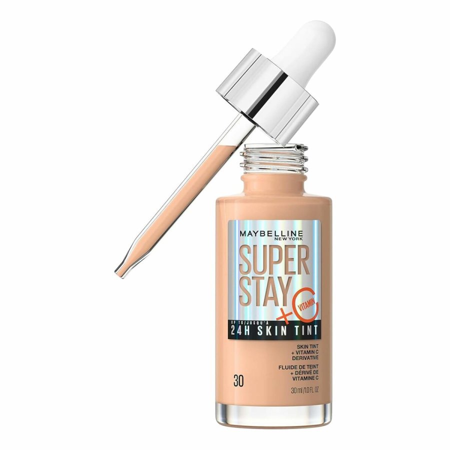 Flydende makeup foundation Maybelline Super Stay Skin Tint C-vitamin N 30 30 ml #2