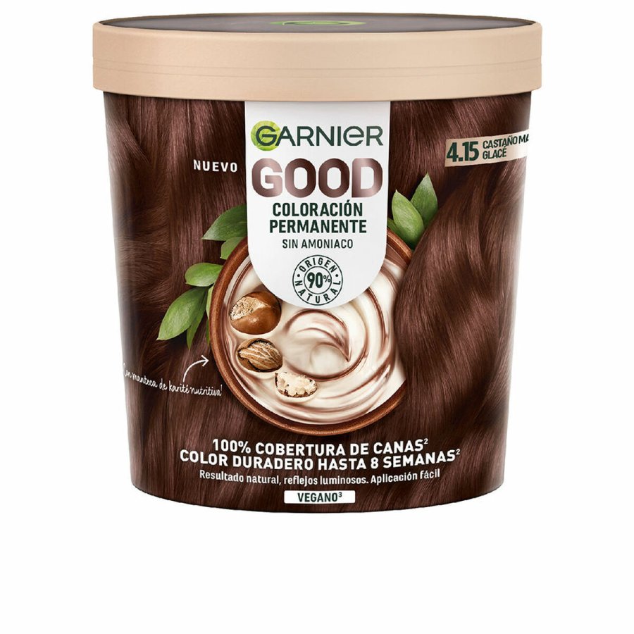 Permanent Farve Garnier Good Glac Kastanje N 4.15 (1 enheder) #1
