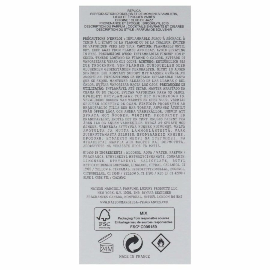 Herreparfume Maison Margiela REPLICA JAZZ CLUB EDT 100 ml #6