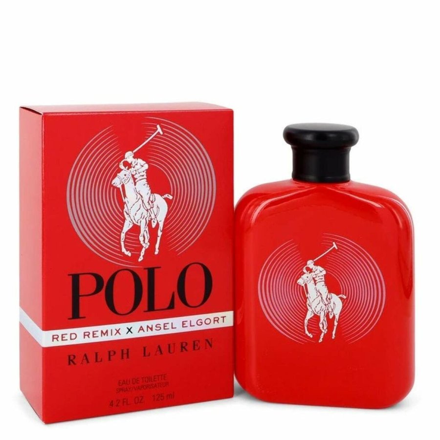 Herreparfume Ralph Lauren EDT Polo Red Remix & Ansel Elgort 125 ml #1