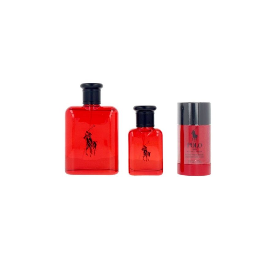 Parfume st til mnd Ralph Lauren POLO RED 3 Dele #1