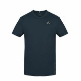 Kort�rmet T-shirt til M�nd Le coq sportif Tech Sort #1
