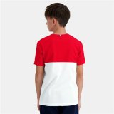 Kortrmet T-shirt til Brn Le coq sportif  N2 Tricolore Hvid #5