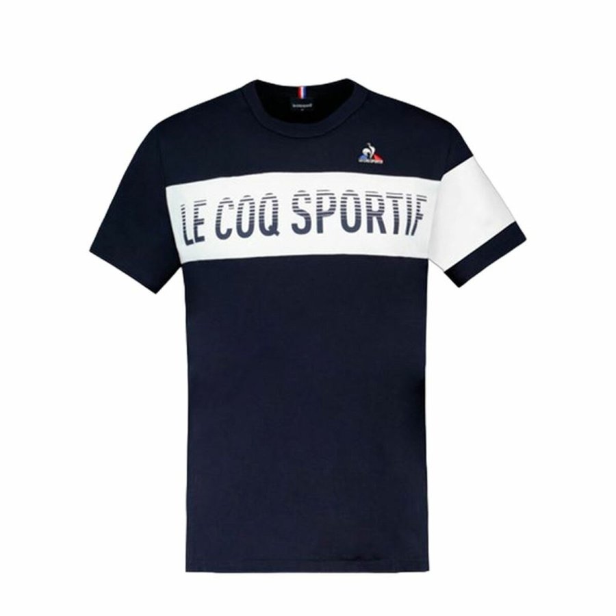 Unisex Kort�rmet T-shirt Le coq sportif BAT SS N�2 Marinebl� #1