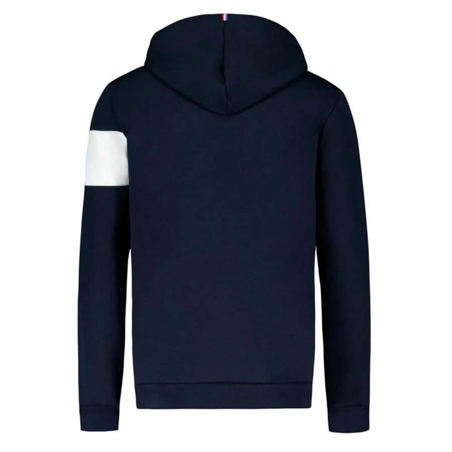 Unisex H�ttetr�je Le coq sportif BAH Hoody N�1 Marinebl� #3