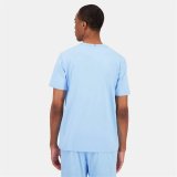 Kortrmet T-shirt til Mnd Le coq sportif Monochrome N3 Akvamarin #2