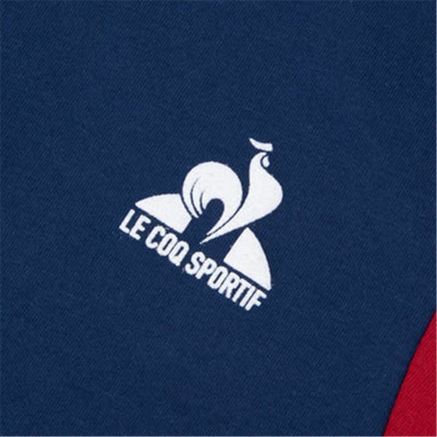 Brne Kortrmet T-shirt Le coq sportif Ess N1 Enfant Sort Marinebl #4