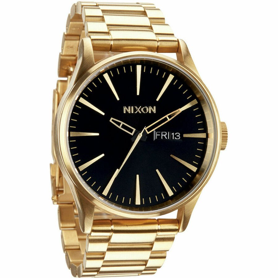 Herreur Nixon A356-510 Sort Guld #1