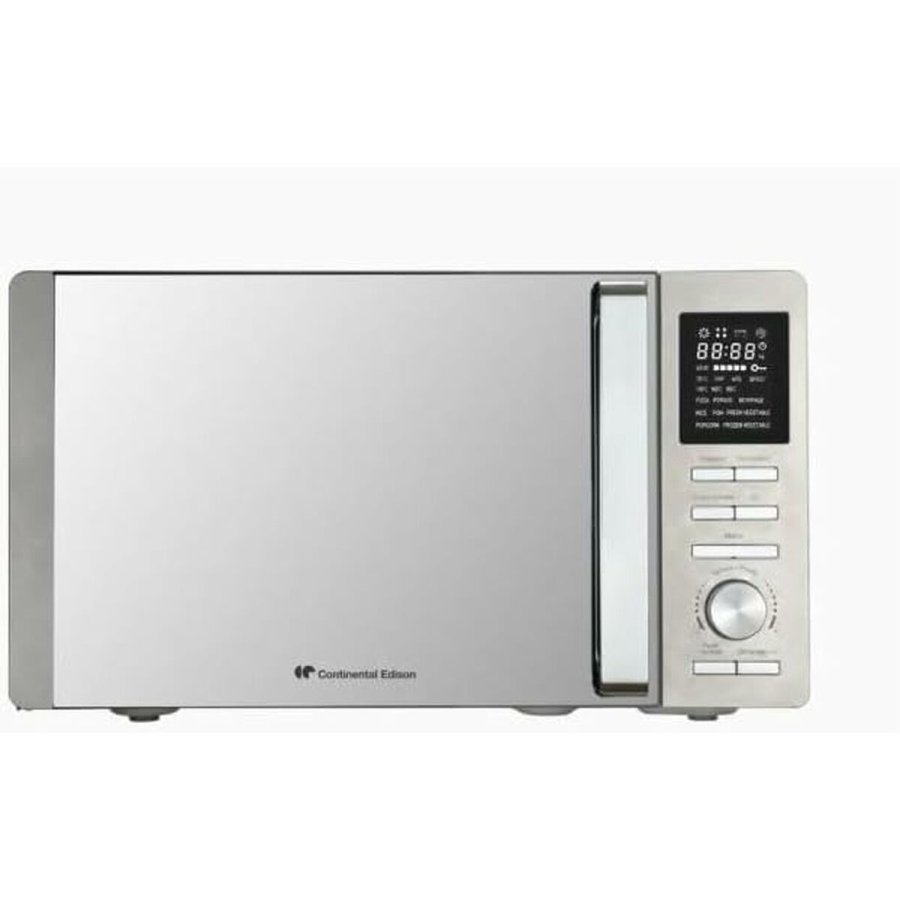 Mikroblgeovnen med Grill Continental Edison 900 w 25 L Slvfarvet 900 W 25 L #5