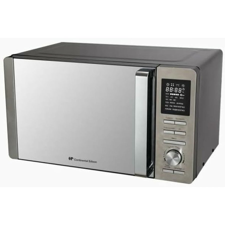 Mikroblgeovnen med Grill Continental Edison 900 w 25 L Slvfarvet 900 W 25 L #1
