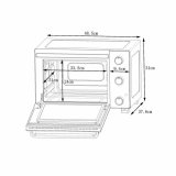 Camping komfur Continental Edison CEMF28B2 1500 W #5