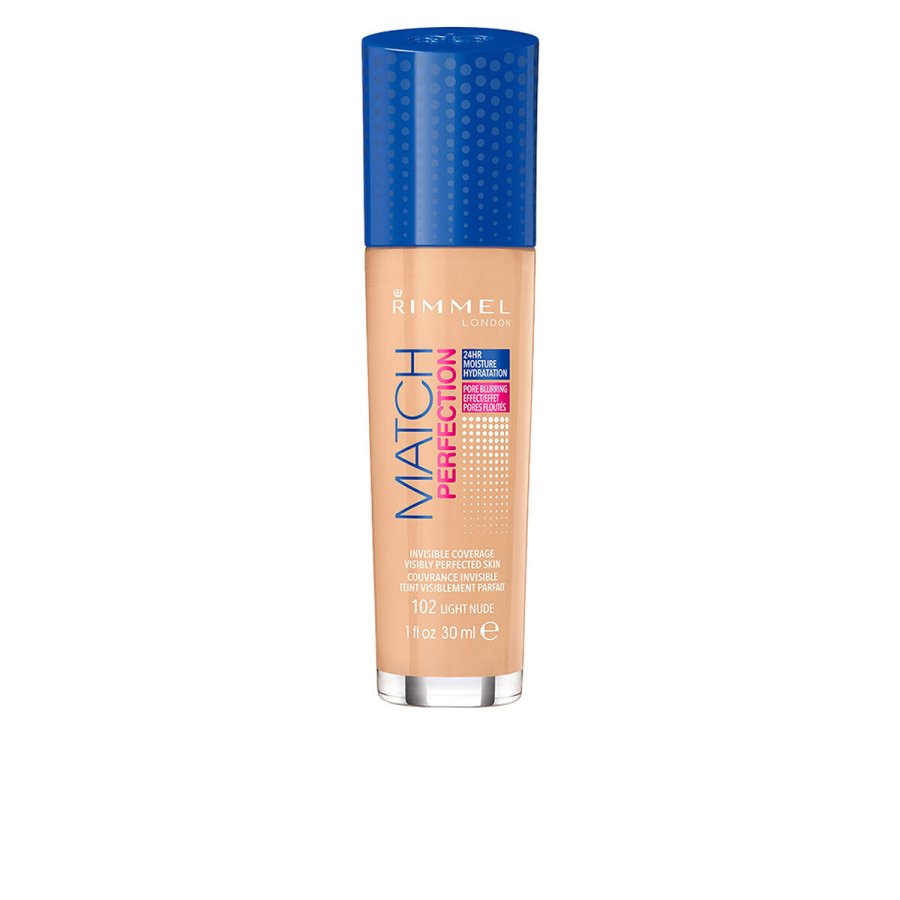 Flydende makeup foundation Match Perfection Rimmel London (30 ml) #3