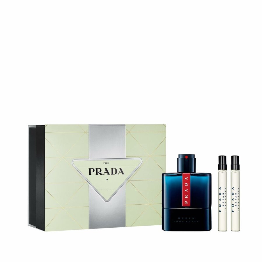 Parfume st til mnd Prada EDT Luna Rossa Ocean 3 Dele #1