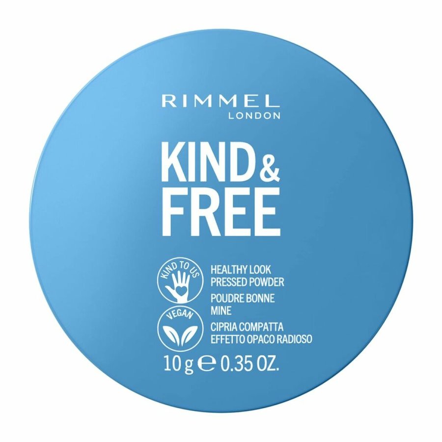 Kompakte pulvere Rimmel London Kind & Free 10-fair Mattende finish (10 g) #2